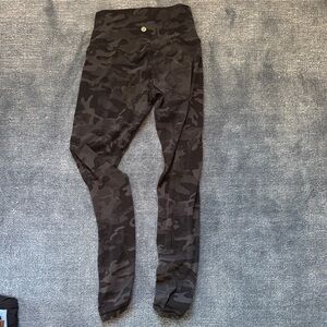 lululemon athletica Black Camo High-Rise Leggings
